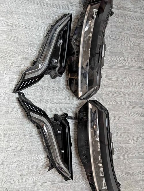 Set of Renault Megane E-Tech electric vehicle LED daytime running lights. Designed for the 2023